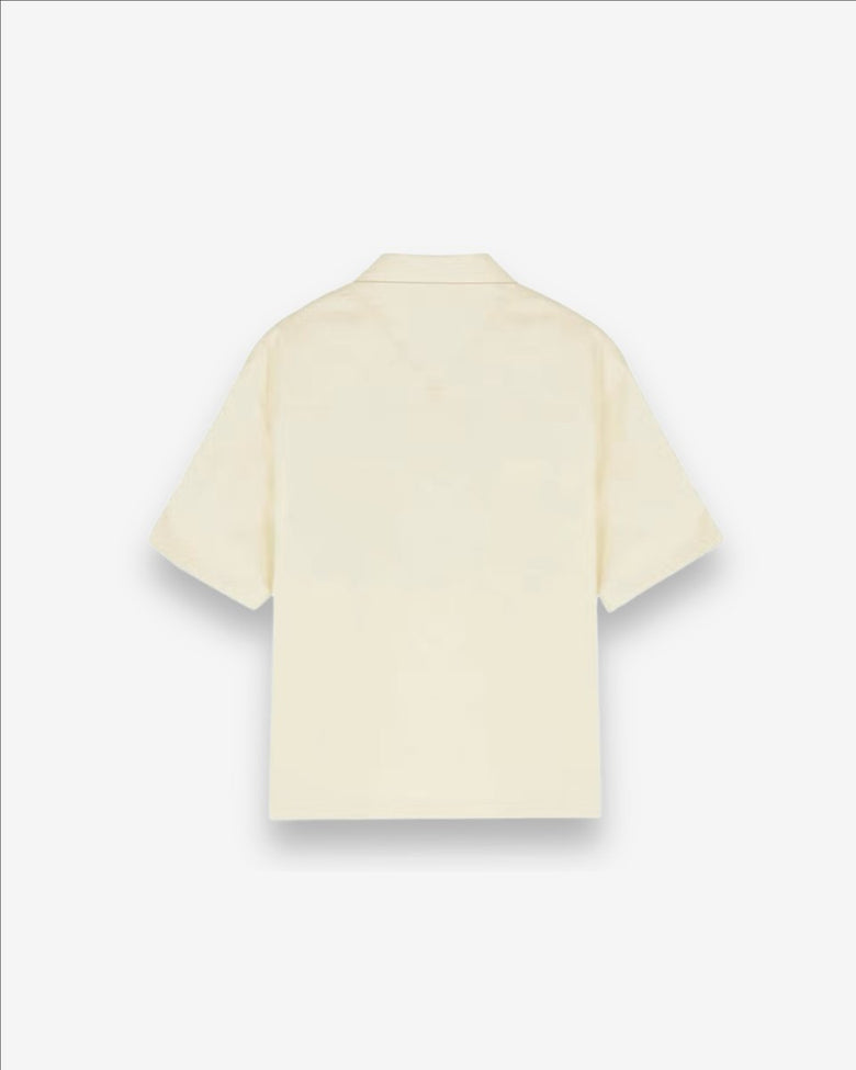 Camisa náutica BASICS - Crema