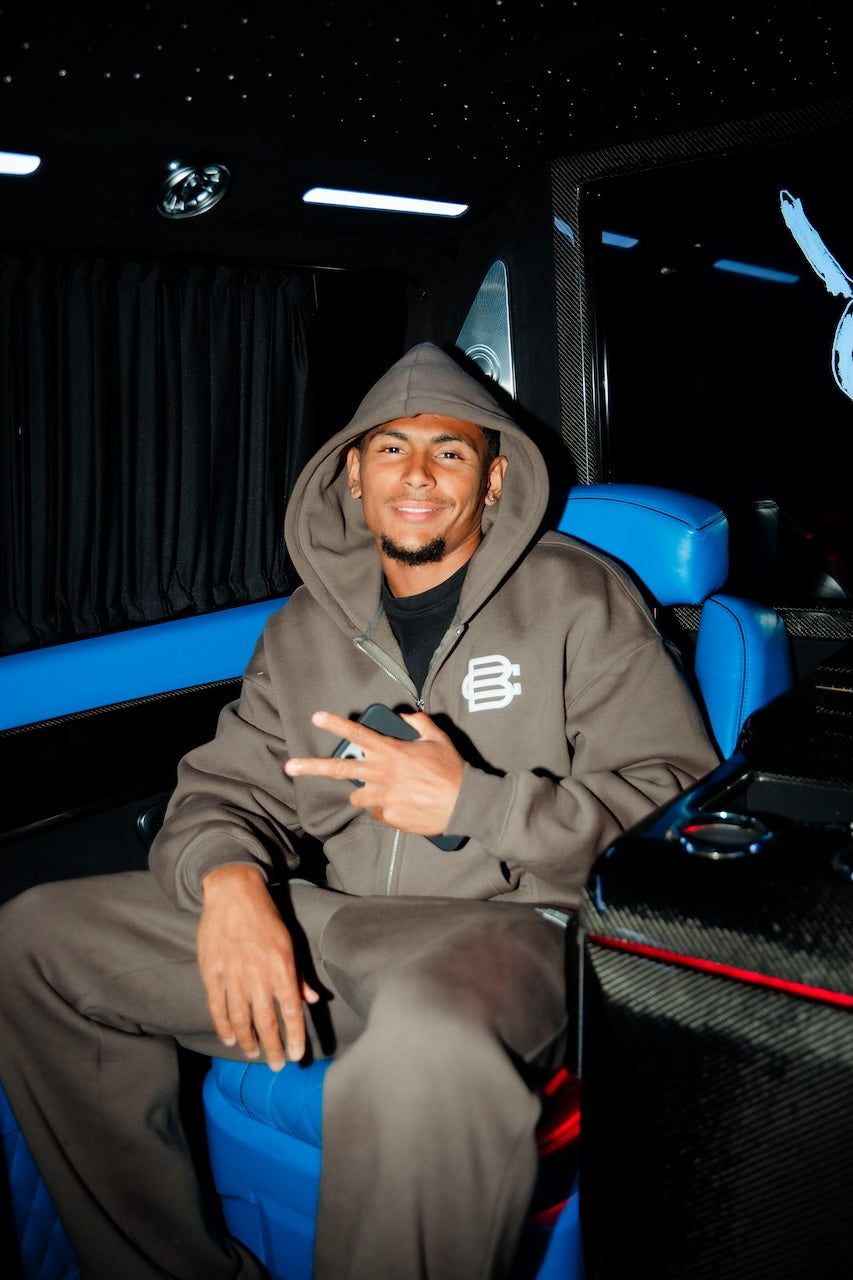 Bénir Club Match Day Zip Hoodie 25/26 - Storm