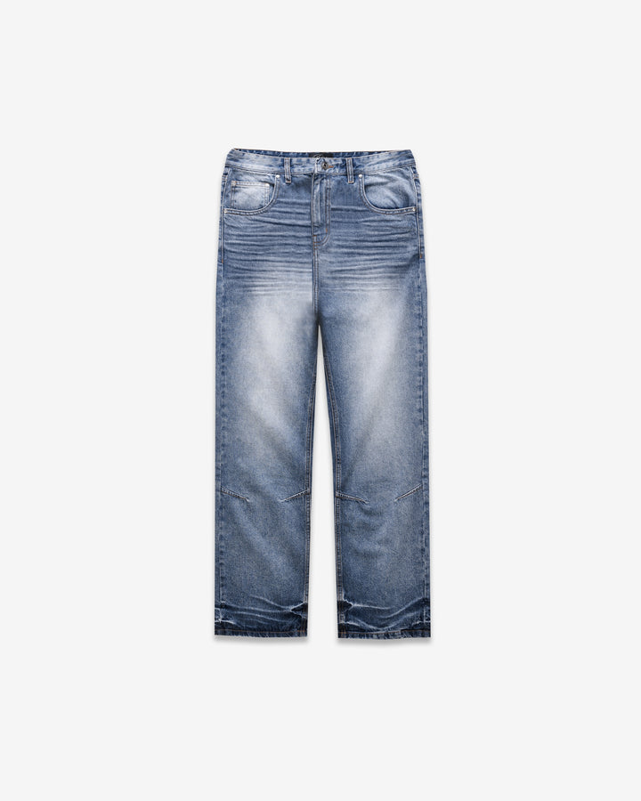 Relaxed Ripple Denim - Classic Blue