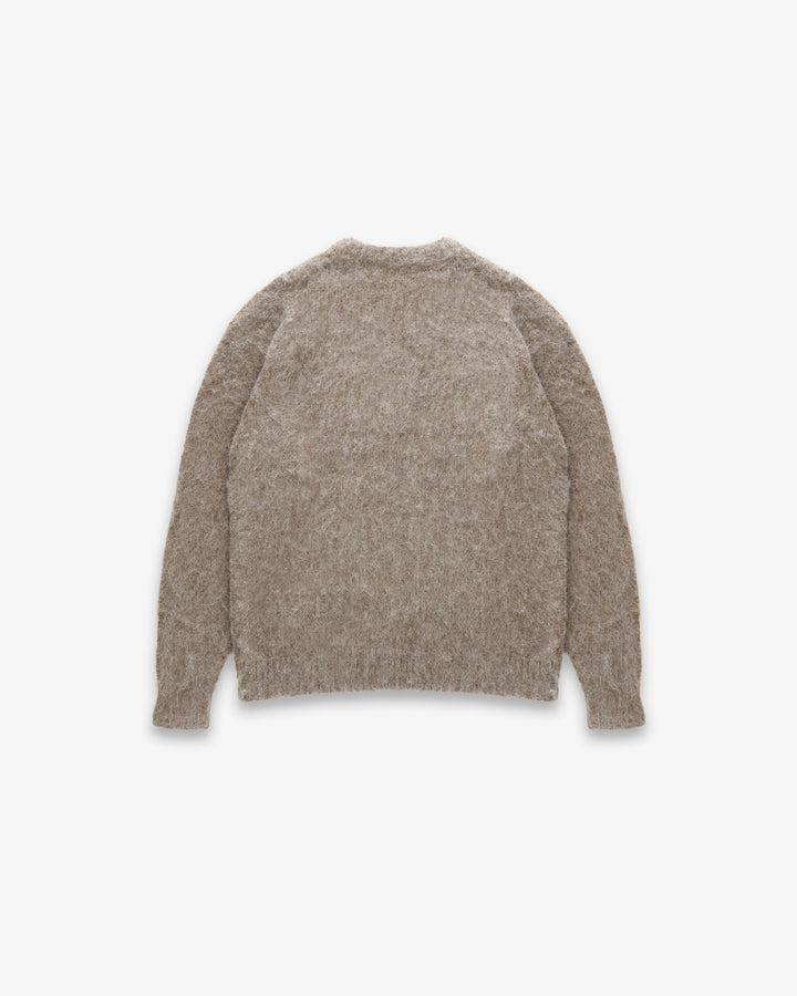 Mohair Knit BC Jumper - Taupe