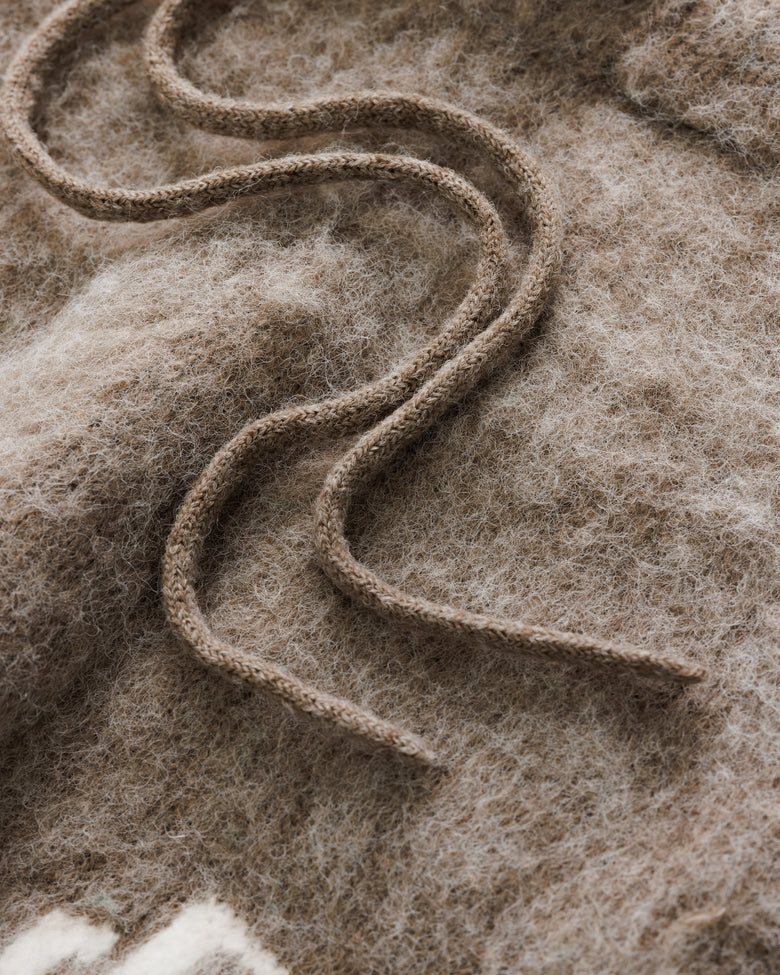 Mohair Knit BC Jogger - Taupe
