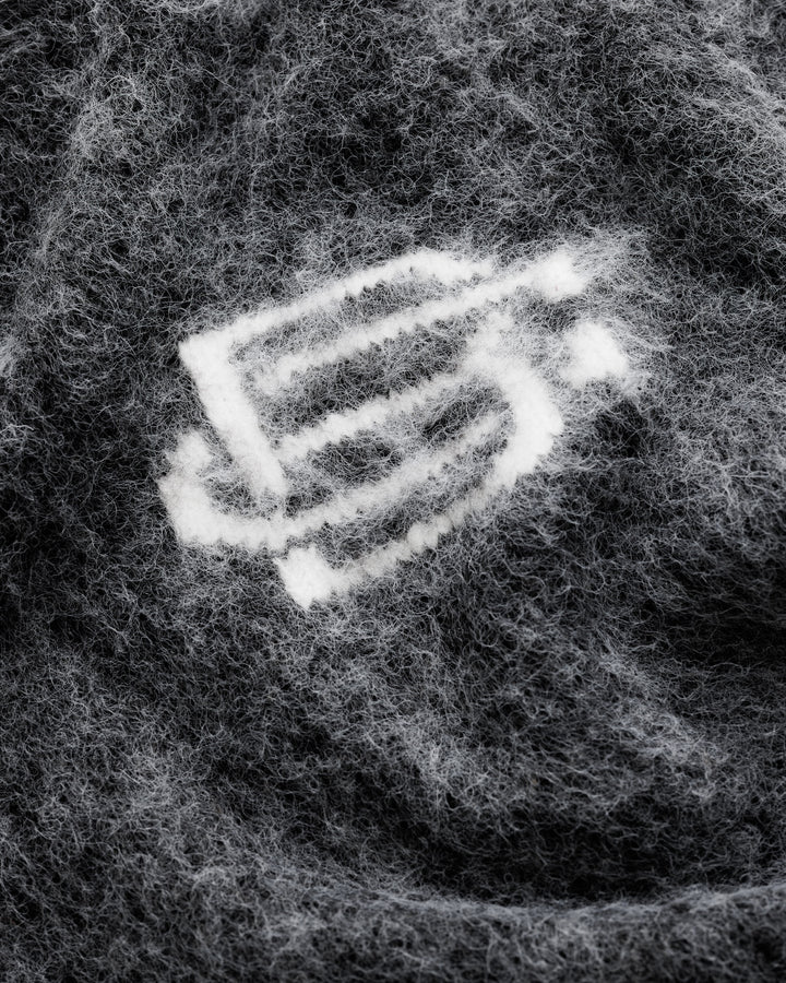 Mohair Knit BC Set – Charcoal