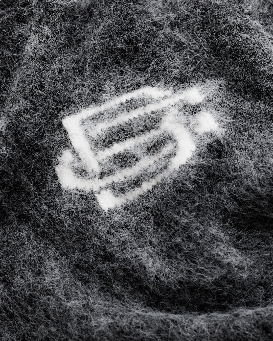 Mohair Knit BC Jogger - Charcoal