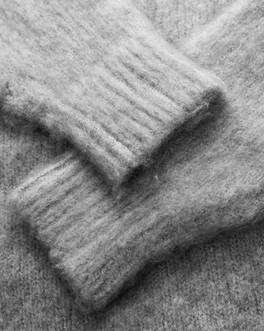 Mohair Knit BC Set – Light Grey