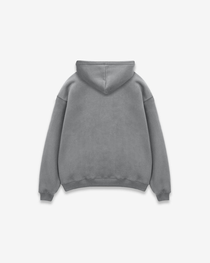 BC Quote Hoodie - Washed Grey