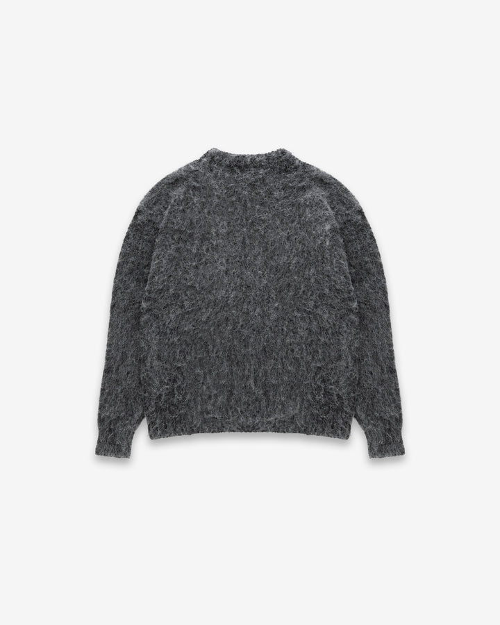 Mohair Knit BC Jumper - Charcoal