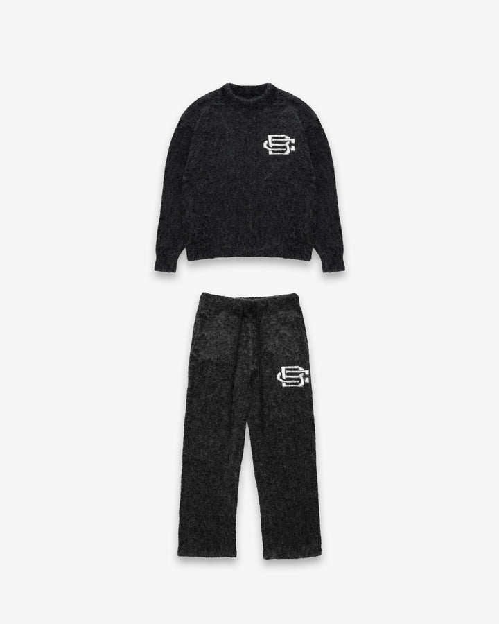 Mohair Knit BC Set - Black