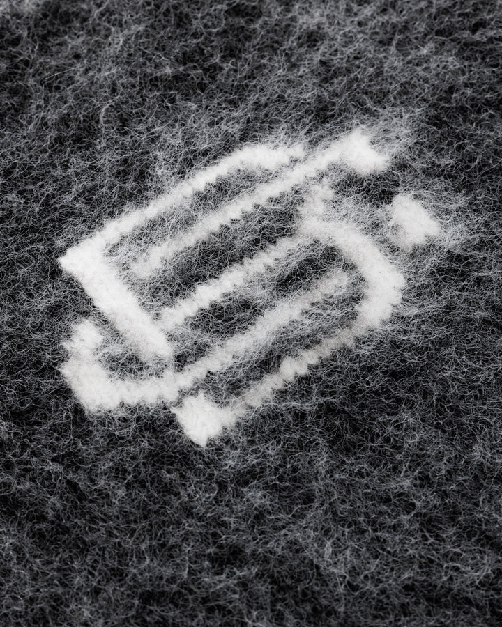 Mohair Knit BC Jumper - Charcoal