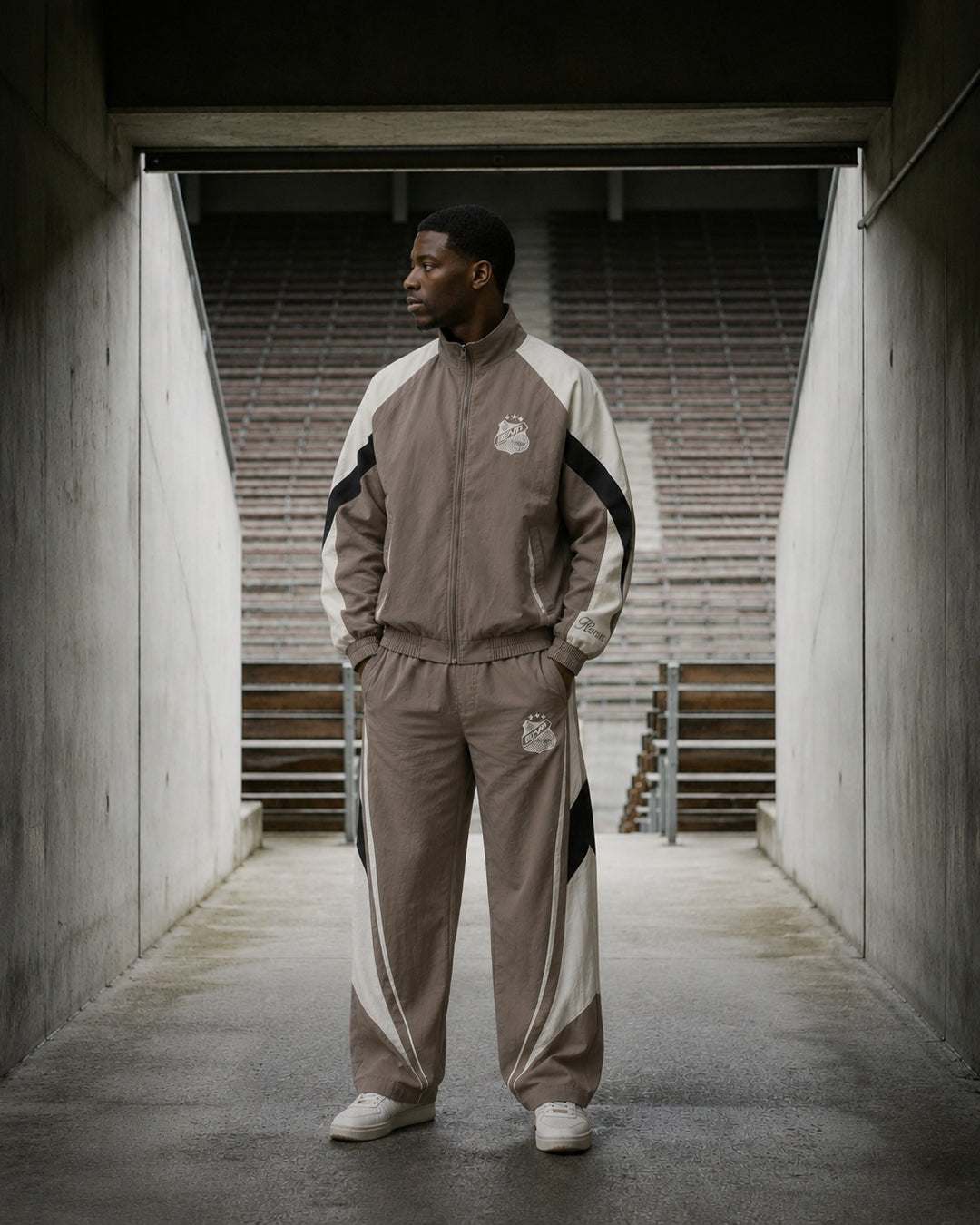 Match day Zip Jacket 26/27 - Taupe