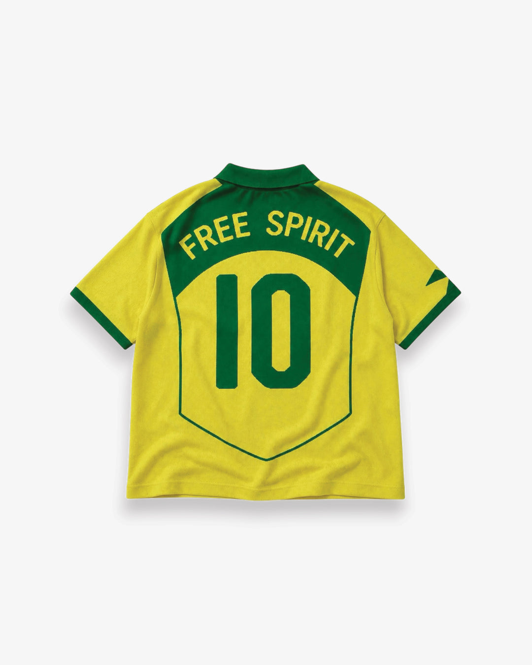04 dinho inspired knit Jersey - Yellow