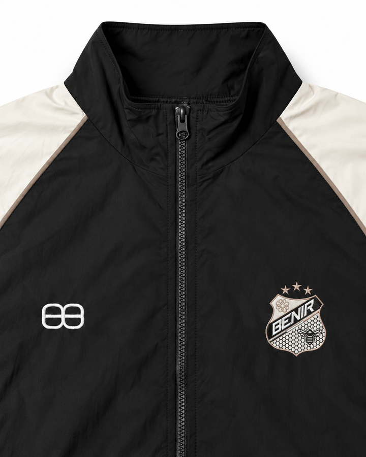 Retro Match day Zip Jacket 26/27 - Black