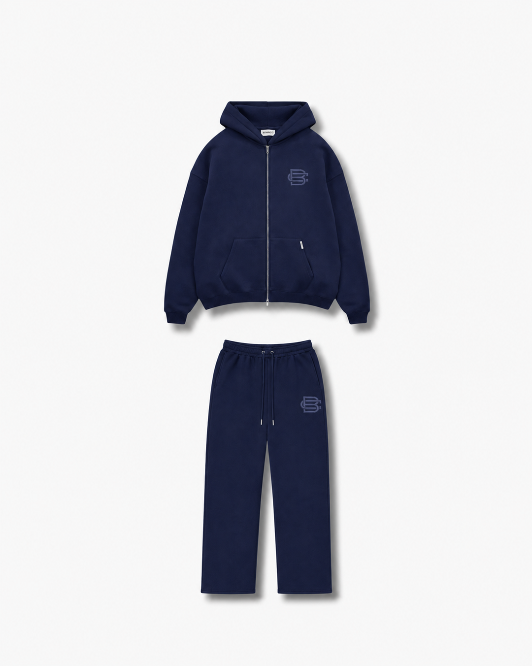 Bénir Club Basics Full Tracksuit - Navy