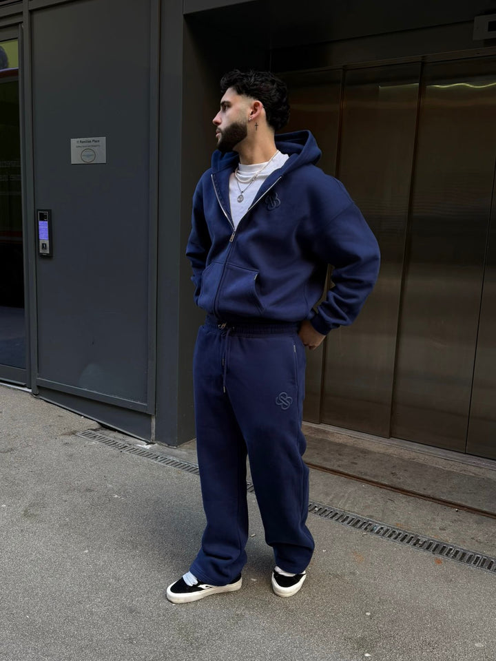 Bénir Club Basics Full Tracksuit - Navy