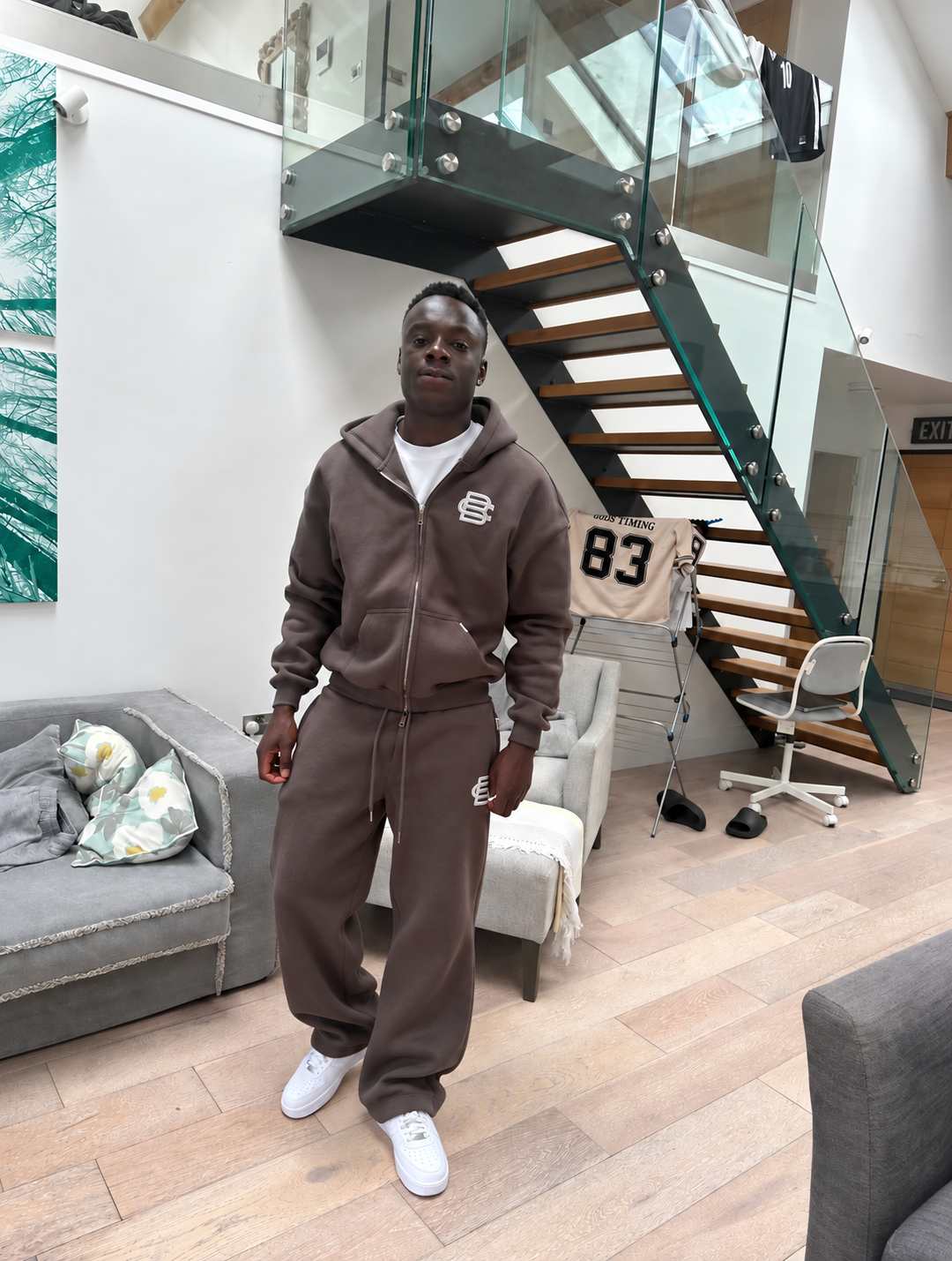 Bénir Club Basics Jogger - Mocha