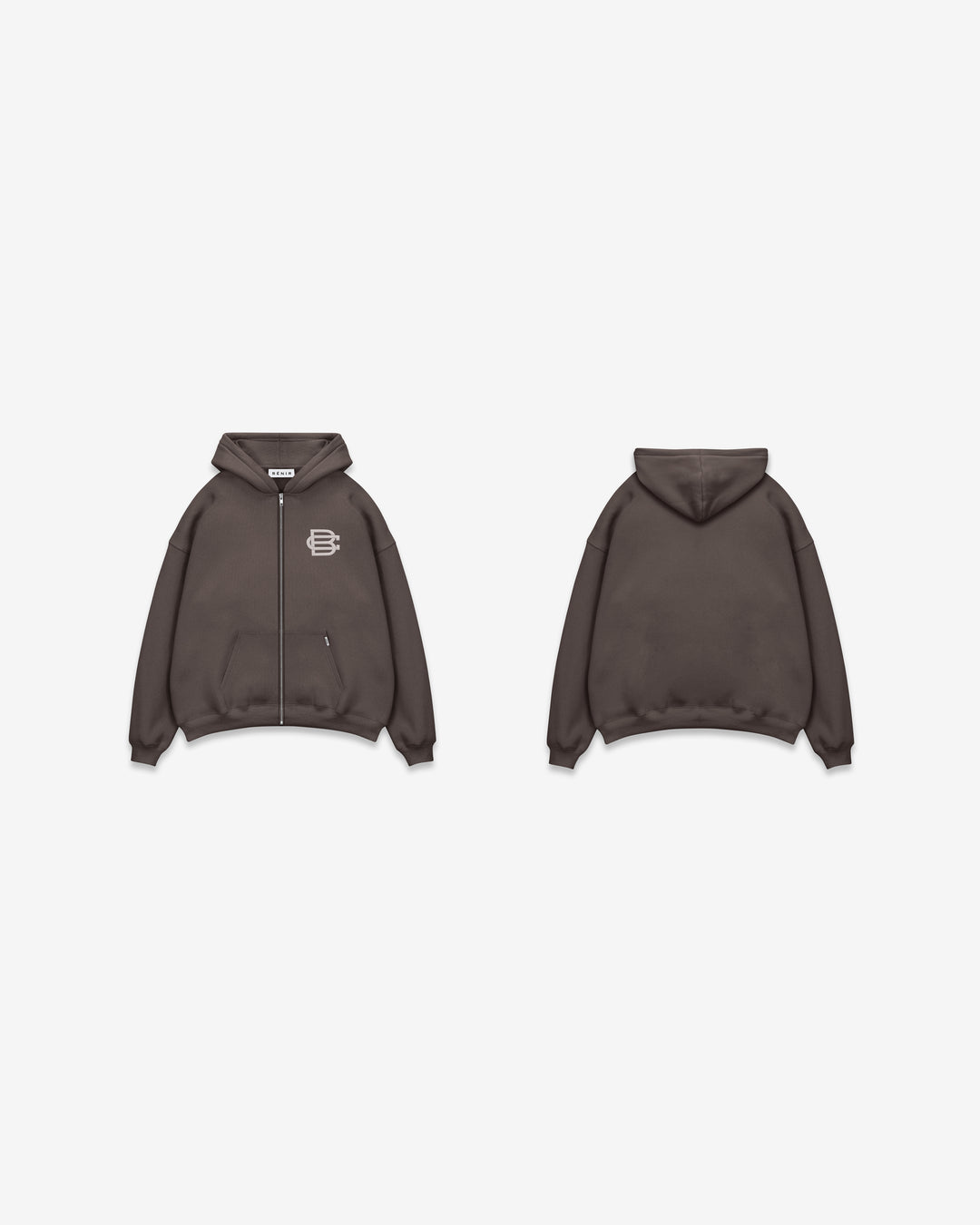 Bénir Club Match Day Zip Hoodie 25/26 - Storm