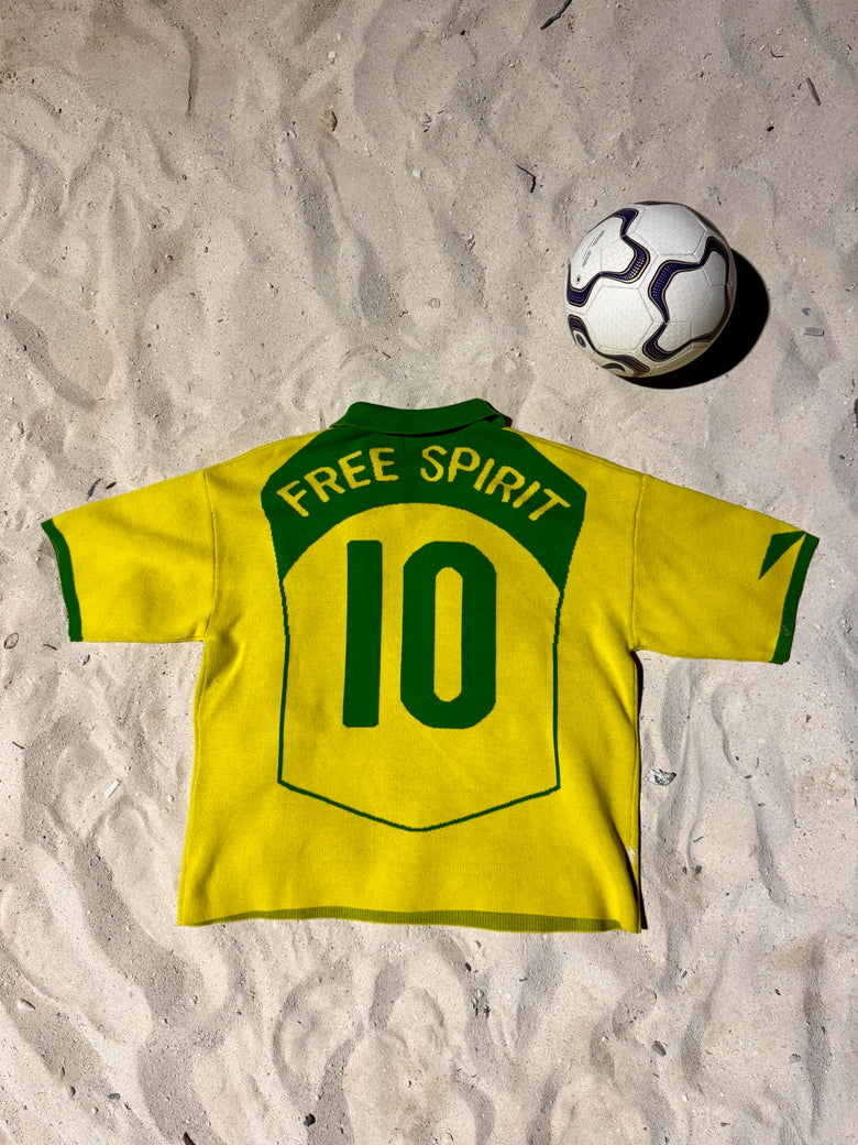 04 Brazil knit Jersey - Yellow