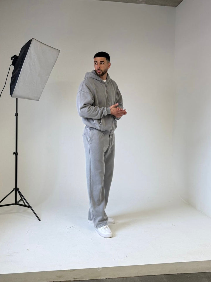 Bénir Club Basics Full Tracksuit  - Charcoal