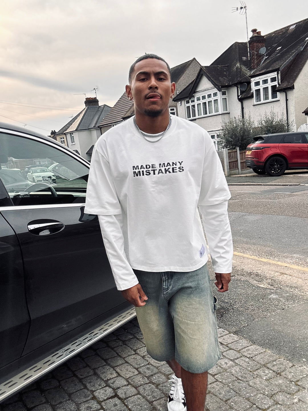 Made Many Mistakes T-Shirt - Off White