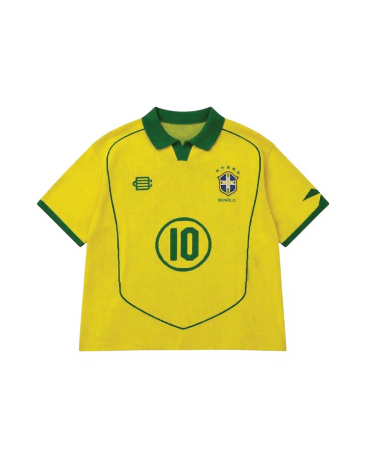 04 Brazil knit Jersey - Yellow