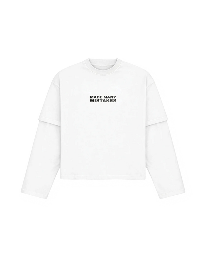Made Many Mistakes T-Shirt - Off White