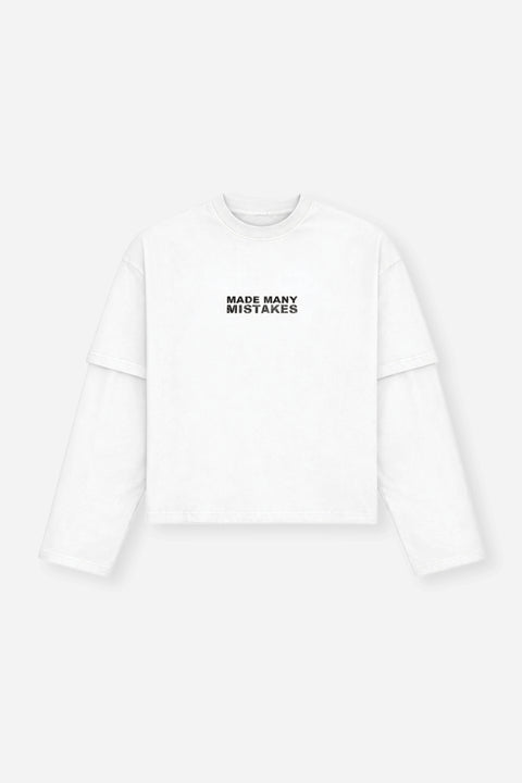 Made Many Mistakes T-Shirt - Off White