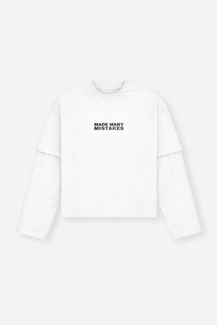Made Many Mistakes T-Shirt - Off White