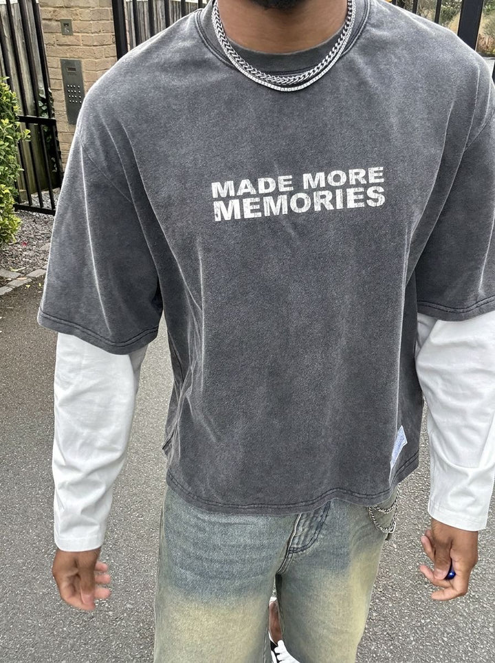 Made More Memories T-Shirt - Charcoal