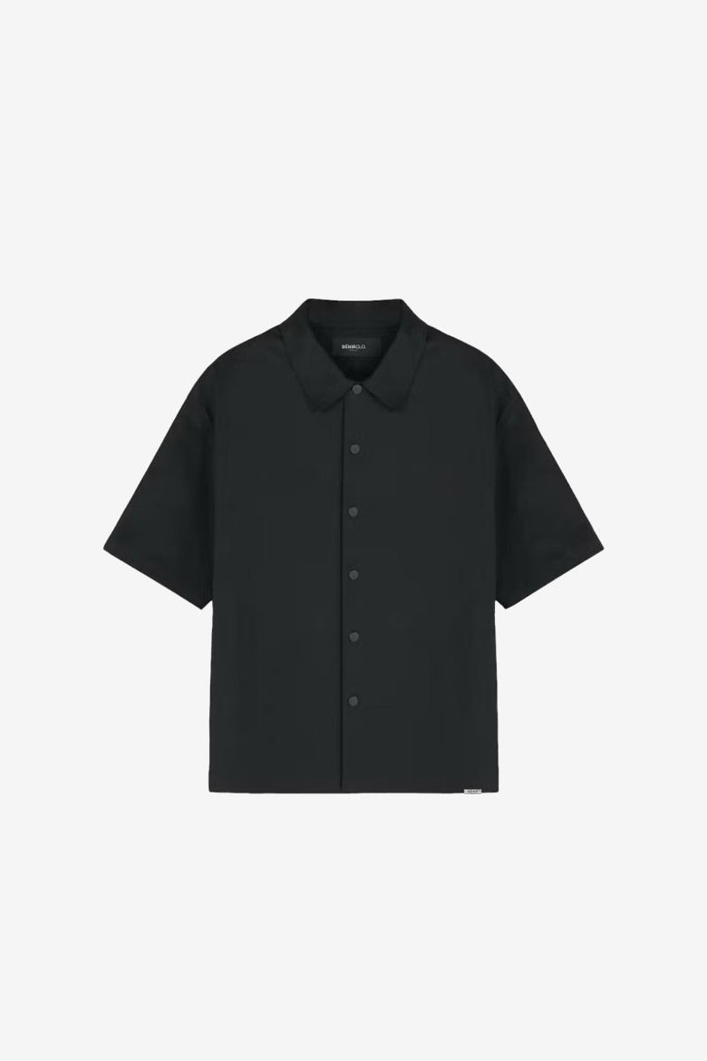 Camisa náutica BASICS - Negro