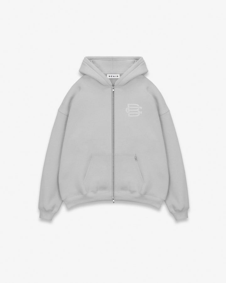 BC Basics Zip Hoodie - flach grau
