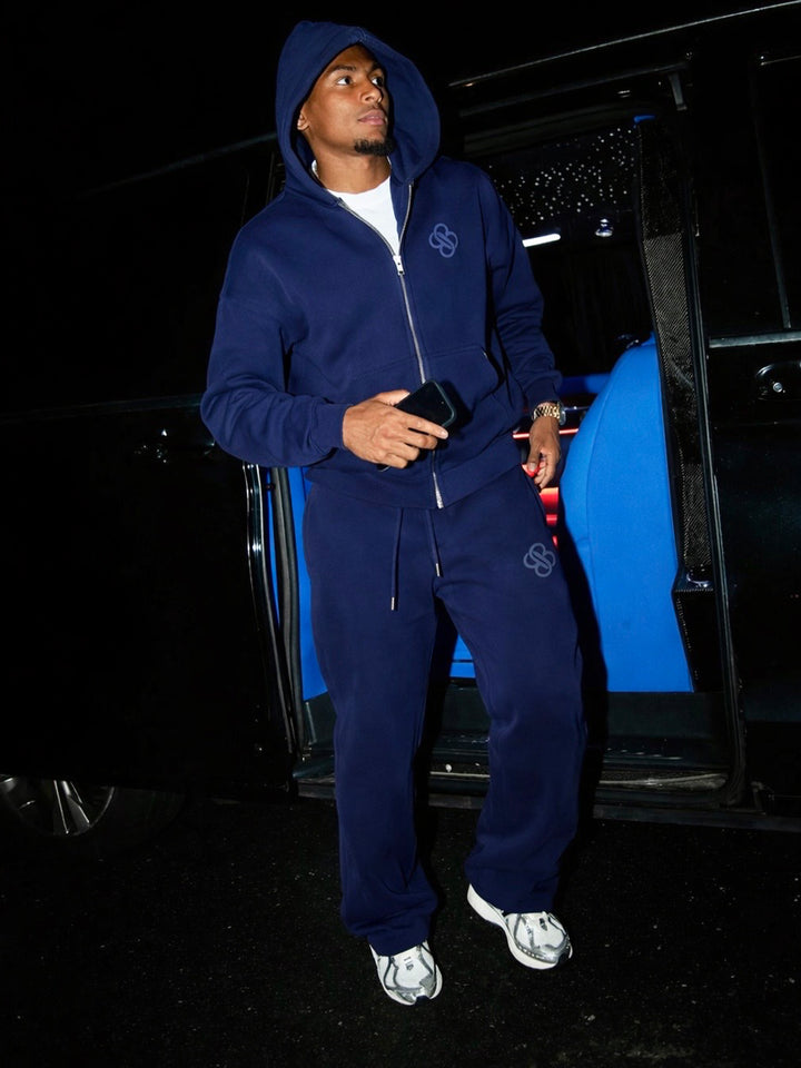 Bénir Club Basics Full Tracksuit - Navy