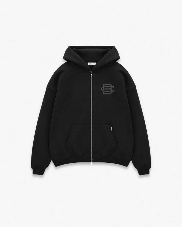 BC Basics Zip Hoodie - matt schwarz