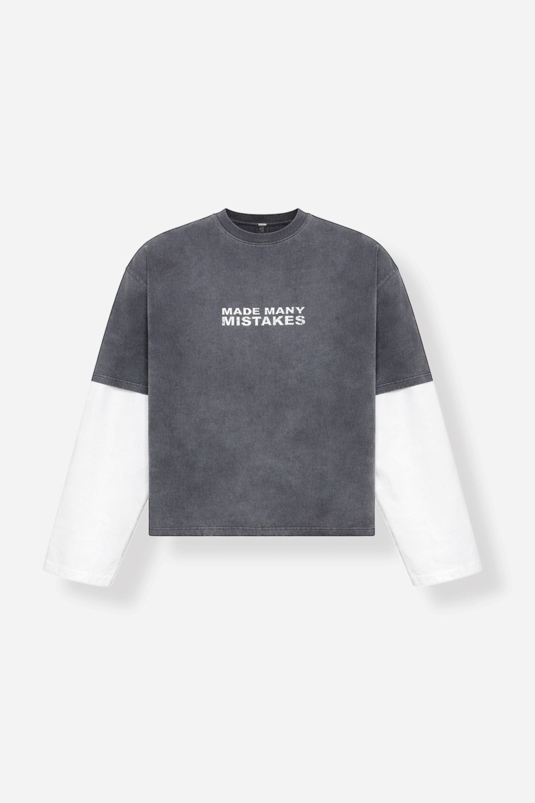 Made Many Mistakes T-Shirt - Charcoal