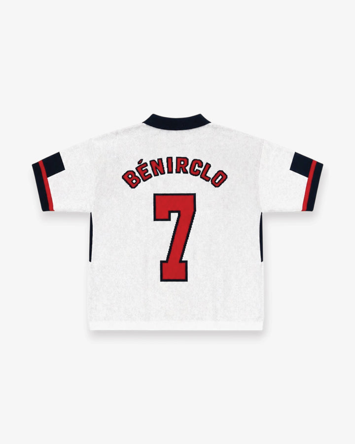 98 Becks inspired knit Jersey - White